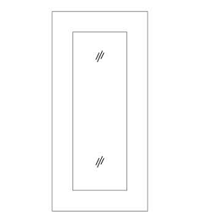 GLASS DOORS - Fabuwood Nexus Slate