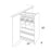 UTENSIL PULL OUT WITHOUT CABINET - Shaker White