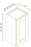 30" HIGH WALL CABINETS- SINGLE DOOR - Escada Dove