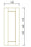 WALL & BASE DECORATIVE DOOR PANELS - Escada White